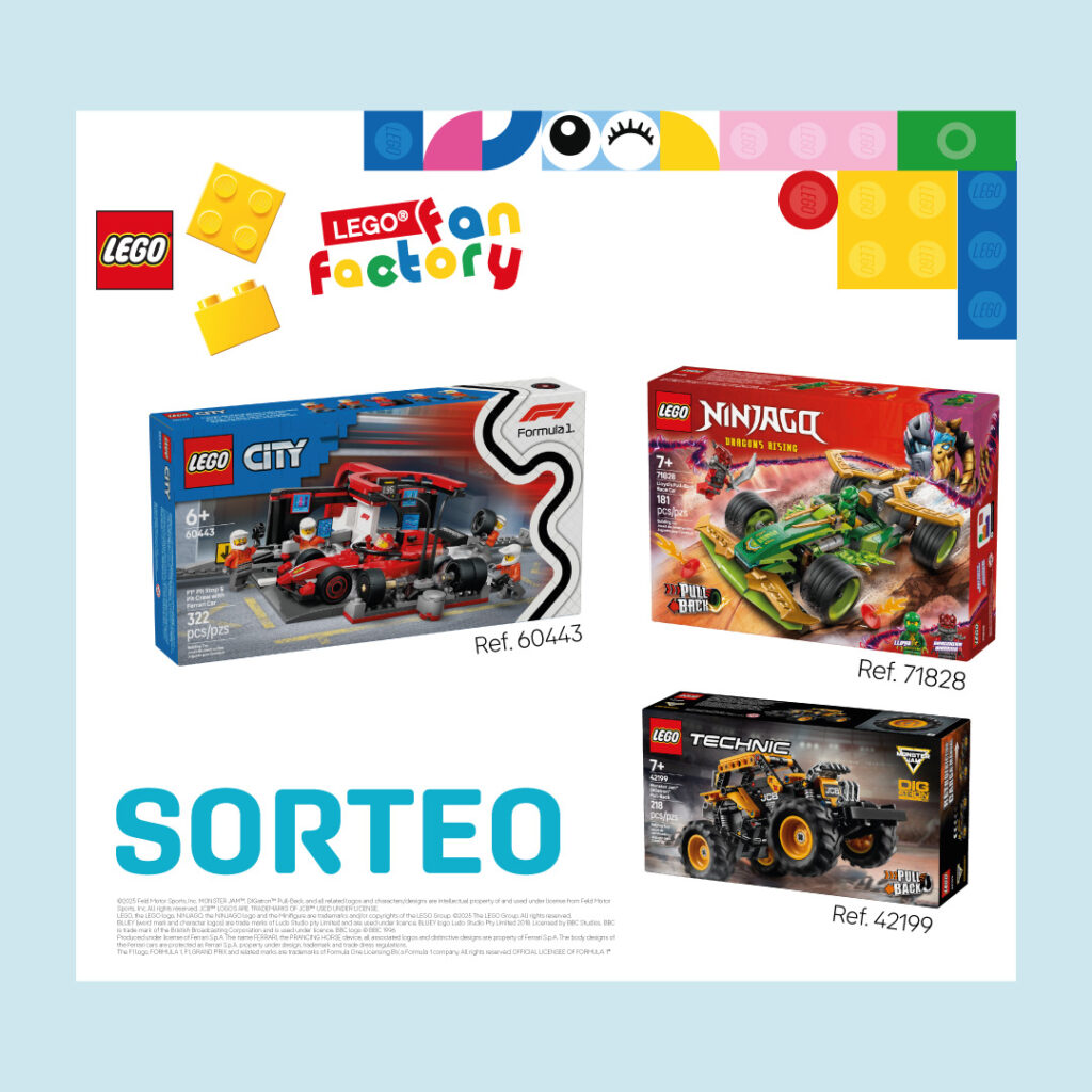 Sorteo Tripe Lego H2O