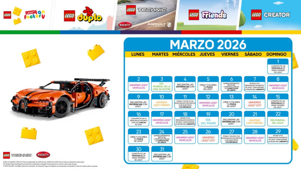 Calendario marzo LFF