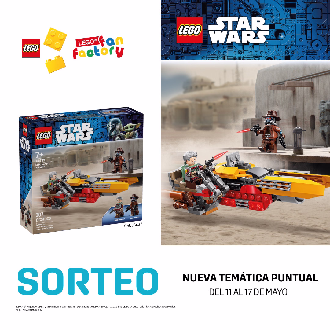 Sorteo LEGO Star Wars en H2O Centro Comercial