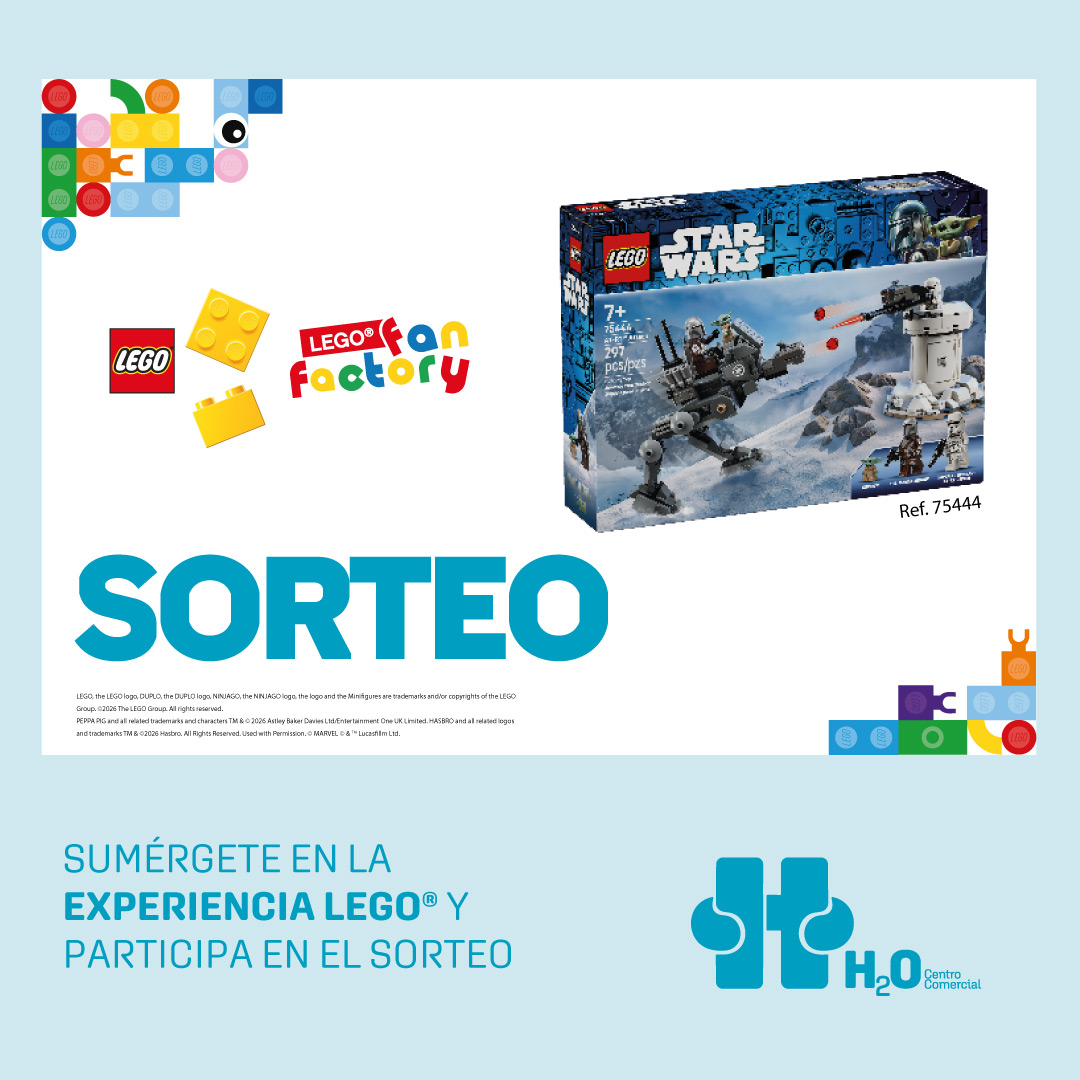 Sorteo Lego Star Wars en H2O